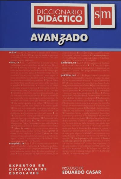 Portada de Diccionario Didáctico Avanzado SM